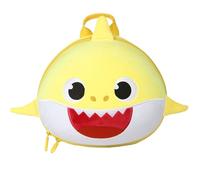Habarri Sac à Dos SUPERCUTE - Sac à Dos pour Enfants en Variante Rigide et Souple - pour les Enfants de 3 à 6 ans - Poignées Réglables - Résistant aux Rayures - Baby Shark jaune