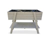 HABAU Carré potager sur pieds, 115 x 45 x 89,5 cm, gris