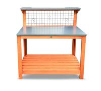 HABAU Table de Jardin avec Plan de Travail