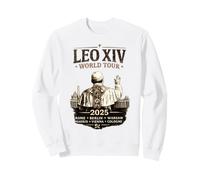 Habemus Papam Leo XIV World Tour Catholique Pape Vintage Sweatshirt