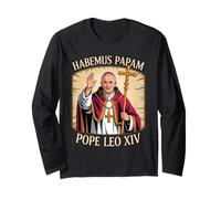 Habemus Papam Pape Léon XIV Manche Longue