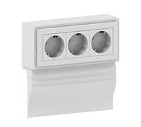 Habengut Berliner Lot de 3 Prises pour plinthes