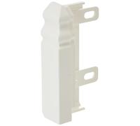 Habengut - Embout Gauche pour plinthe Berliner Profil en PVC - Couleur : Blanc - Contenu : 1 pièce - pour Une Finition Nette
