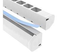 Habengut Guide-câbles en PVC pour la Gestion des câbles sur Le Bureau Longueur 1,16 m, CC10015