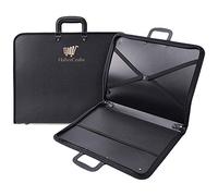 Habercrafts Porte-Documents Format A2 avec Sangle de Transport en Vinyle résistant à l'eau, Pochette de Protection zippée 45,5 x 62,5 x 3,8 cm