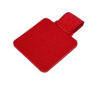 Habercrafts Porte-stylo auto-adhésif élastique en cuir synthétique pour ordinateurs portables, agendas, tablettes, calendriers, journaux, téléphones, presse-papiers (rouge)