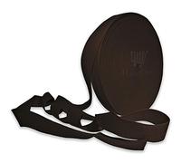 Habercrafts Sangle, Ceinture, cerclage, Mélange de Coton, Marron foncé, 20 Meters, Set Pièces