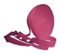Habercrafts Sangle, Ceinture, cerclage, Mélange de Coton, Rose, 20 Meters, Set Pièces