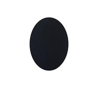 Haberdashery Online - Lot de 3 Paires de Genouillères Thermocollantes pour Enfant, Protection Pantalons, Coudières à Repasser, Polyester, 10,5x8 cm, Noir, Taille Unique