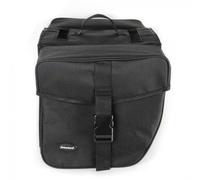 Haberland 19020700 Sacoche De Vélo Double Sac Pour E-Bike Pont De 20 cm, Noir, 32 x 34 x 16 cm, 25 Litres