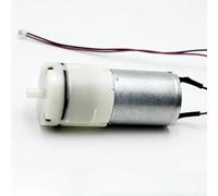HABHYUDP Électrovanne, Mini Pompe à oxygène 370, 3/5/10 pièces, DC 5 V 7,4 V, gonflage à Membrane, Faible Bruit, USB, tensiomètre, for Aquarium,Résistante à la Corrosion(3PCS)