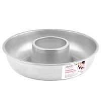 HABI Moule en Forme de Couronne, Aluminium, Gris, 30 x 30 x 9 cm