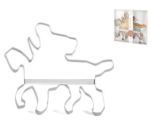 Habi San Martino Moule à gâteau en acier inoxydable, 33,5 x 30 cm