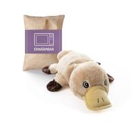 Habibi Coussin chauffant en peluche de qualité supérieure pour enfants et adultes - 1964 - Bec verseur amovible - Garnissage en millet - Peluche chauffante à réchauffer au micro-ondes / au four
