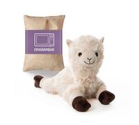 Habibi Coussin chauffant/peluche de qualité supérieure pour enfants et adultes - 1965 alpaga/lama - Rembourrage amovible en millet - Peluche chauffante à chauffer au micro-ondes/four, idéal également