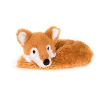 Habibi Coussin de nuque chauffant en forme de renard Velcro Rempli de millet 100% naturel et d’arôme naturel