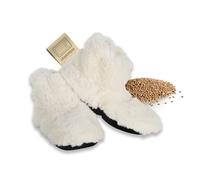 Habibi Plush Classic - 1654 - Pantoufles chauffantes - Crème - Taille M (37-40)