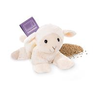 Habibi - Plush Classic 1838 - Peluche chauffante - Motif agneau/mouton - Garnissage avec graines de millet - Peluche chauffante à réchauffer au micro-ondes/four