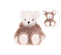 Habibi Plush Peluche thermique souris-ours 2 en 1 micro-ondable …