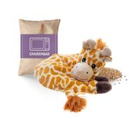 Habibi Plush Premium - 1743 - Chauffe-cou - Motif girafe - Pour enfants et adultes - Avec rembourrage amovible - Peluche chauffante pour micro-ondes et four