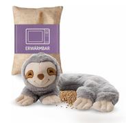 Habibi Plush Premium - 1744 - Chauffe-cou - Pour enfants et adultes - Rembourrage amovible en grains - Coussin chauffant pour micro-ondes et four