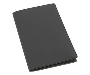 HABILL-AUTO Etui PVC Gomme pour Carte Grise (133x264 mm) Gris Plomb