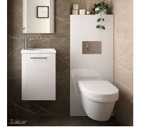 HABILLAGE BATI SUPPORT WC UNIT Couleur Blanc brillant