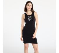 Habillage Calvin Klein Jeans Sl Cotton 1X1 Rib Dress Black S