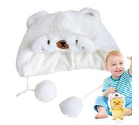 Habillage de canard en peluche, vêtements en peluche de canard | Chapeau de de dessin animé, vêtements confortables pour habiller la tête, casque en peluche pour accessoires de jouet