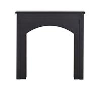 Habillage de cheminée BUSSELTON Noir