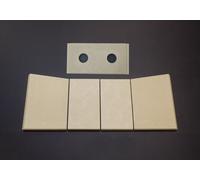 Habillage de foyer B pour poêles à cheminée Diplomat de Caminos plaques kit