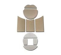 Habillage de foyer pour poêles à cheminée Faro W+ 2.0 de Justus - vermiculite - 9 pièces