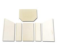 Habillage de foyer pour poêles à cheminée Kuopio 265.17 de Haas+Sohn - chamotte et vermiculite - 6 pièces