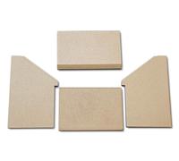 Habillage de foyer pour poêles à cheminée Linux 1 de Varde Ovne plaques kit