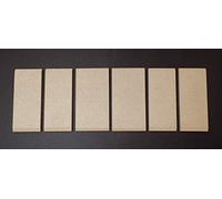 Habillage de foyer pour poêles à cheminée Scan-Line Ancona de Heta - vermiculite - 6 pièces