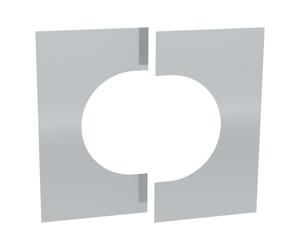 Habillage de plafond 0°-30° en deux parties - double paroi - TEC-DW-STANDARD 130 mm