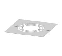 Habillage de plafond 0° pour ventilation arriere en deux parties - double paroi - TEC-DW-STANDARD 100 mm