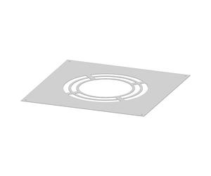 Habillage de plafond 1° - 65° pour ventilation arriere monobloc - double paroi - TEC-DW-STANDARD 130 mm