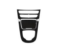 Habillage Décoratif Pour Console Centrale De Levier De Vitesse Pour Mercedes Pour Benz Classe E W213 2016 2017 2018 QAQMHVCVB(Bright Black)