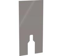 Habillage frontal Geberit pour le module sanitaire Geberit Monolith pour WC sur pied, 101cm, 242.382.SQ.1, Couleur: Ombrelle en verre