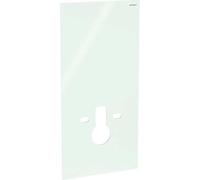 Habillage frontal Geberit pour le module sanitaire Geberit Monolith pour WC suspendu, 101cm, largeur de fixation WC 18 et 23cm, 242530SL1, Couleur: Verre à la menthe - CM