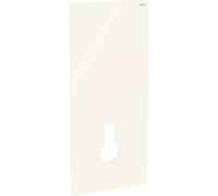 Habillage frontal Geberit pour le module sanitaire Geberit Monolith pour WC suspendu, 114cm, largeur de fixation WC 18cm, 242662JL1, Couleur: Verre gris sable - CM