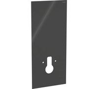 Habillage frontal Geberit pour le module sanitaire Geberit Monolith pour WC suspendu, 114cm, largeur de fixation WC 18cm, 242.662.SJ.1, Couleur: Verre Noir