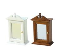 Habillage miniature pour maisons de poupée avec accessoire d'armoire à l'échelle 1/12 - Support de vêtements réaliste - Accessoire miniature réaliste