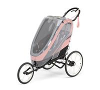 Habillage pluie Cybex - 521003689 - Habillage Pluie pour Remorque Multisport ZENO, avec elements reflechissants, Transparent