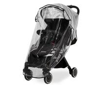 Habillage pluie poussette bébé transparent universel coupe-vent, imperméable, résistant au soleil, à la poussière et à la neige