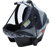 Habillage Pluie Universelle Cosy Bébé Housse de Pluie pour Siège Auto en EVA Transparent Habit de Pluie pour Nacelle Respirant Protection Pluie Vent Housse de Pluie Siège Anti-poussière,Transparent