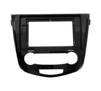 Habillage Tableau de Bord Cadre Audio 2DIN Autoradio DVD Adaptateur Montage Façade Tableau Bord 10,1 Pouces pour Nissan pour Qashqai pour Xtrail 2015-2019 Double Lecteur Radio(A)