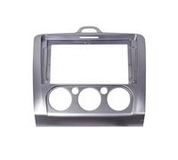 Habillage Tableau de Bord Cadre Panneau Radio DVD GPS 2 DIN 9 Pouces pour Tableau Bord Voiture Compatible Android avec Câble Navigation pour Ford pour Focus S-Max 2004-2014(Manual)