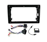Habillage Tableau de Bord Façade D'autoradio 9 Pouces avec Câble pour A4 S4 RS4 8E 8F B9 B7 Kit De Réinstallation Et Panneau Stéréo